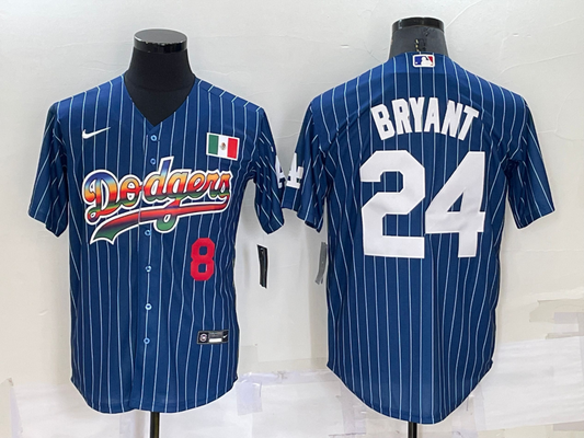 Men/Women/Youth Los Angeles Dodgers Kobe Bryant  #24 baseball Jerseys