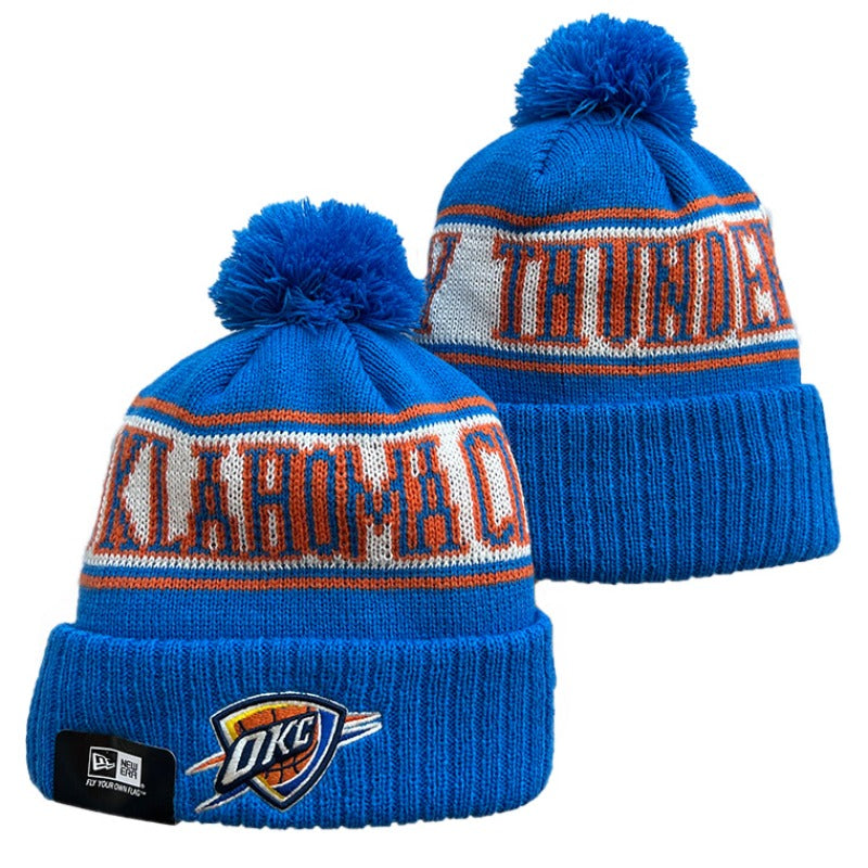 Oklahoma City Thunder NBA knitted hats
