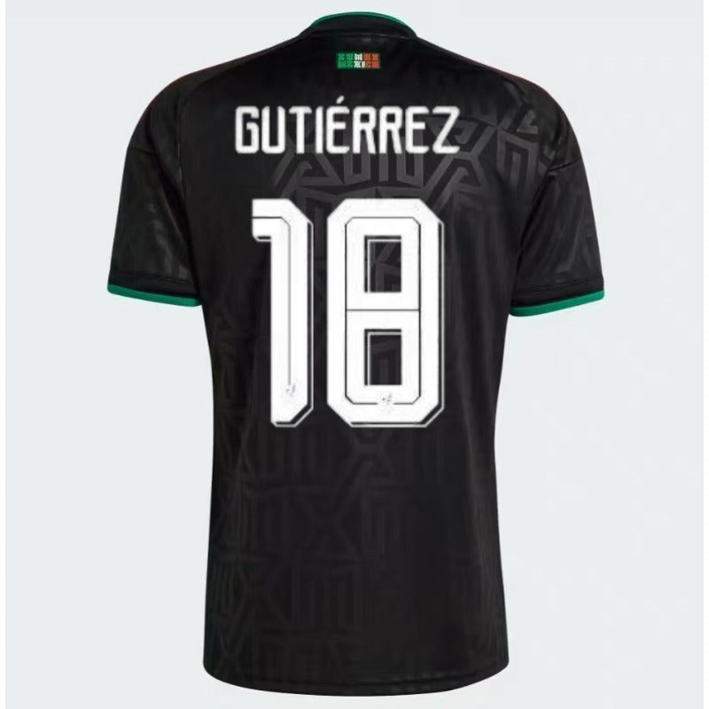 Mexico Black & Green world cup Soccer Jersey | National Team Fan Match Shirt