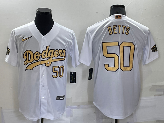 Men/Women/Youth Los Angeles Dodgers Mookie Betts #50 baseball Jerseys