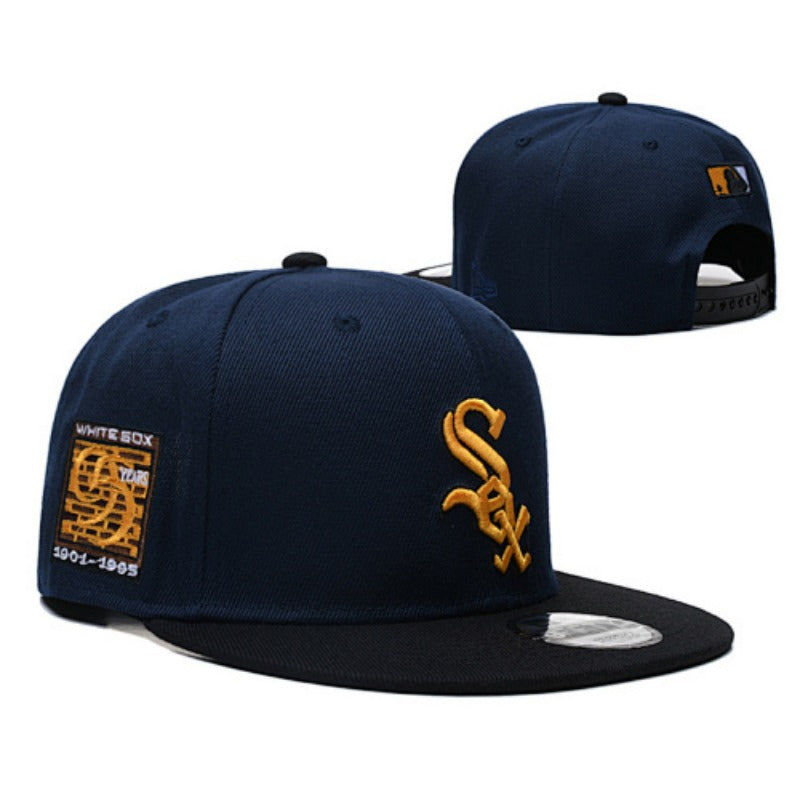 Chicago Retro Black & White Baseball Cap | Vintage Southside Game Day Hats