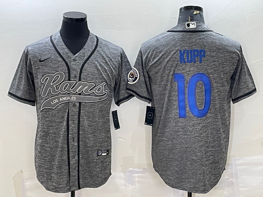 Adult Los Angeles Rams Cooper Kupp NO.10 Football Jerseys