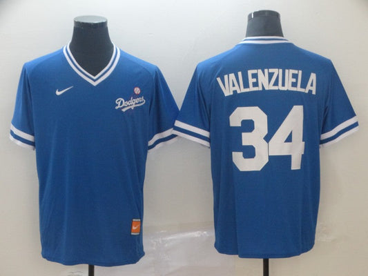 Men/Women/Youth Los Angeles Dodgers Fernando Valenzuela #34 baseball Jerseys