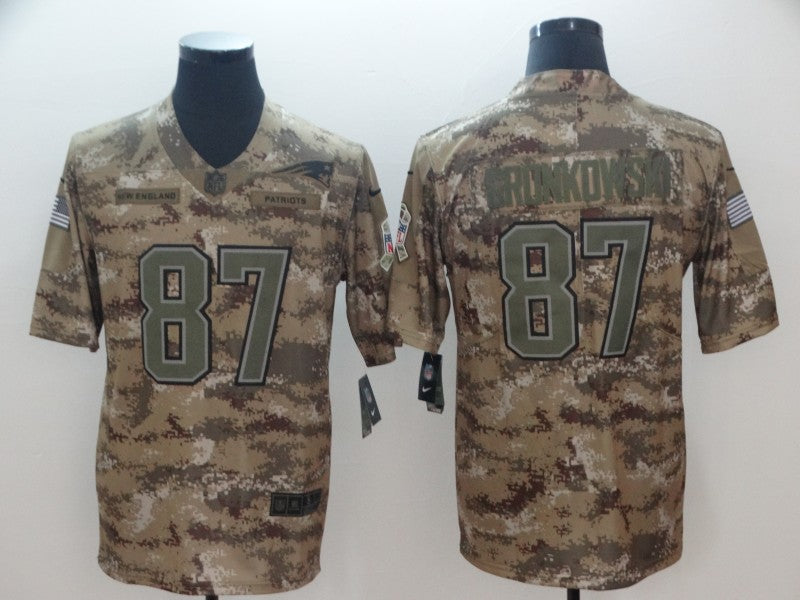 Adult New England Patriots Rob Gronkowski NO.87 Football Jerseys