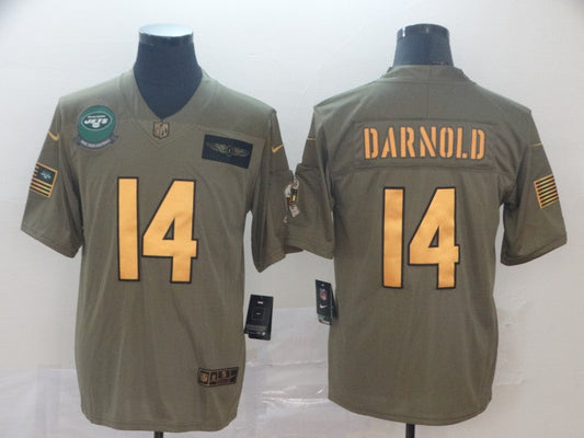 Adult New York Jets Samuel Darnold NO.14 Football Jerseys