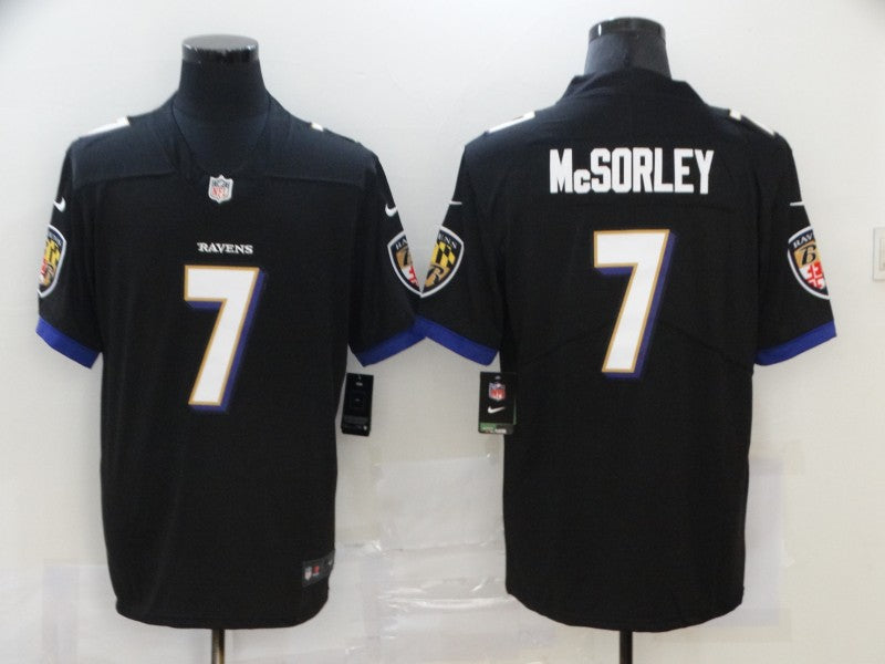 Adult  Baltimore Ravens Trace McSorley NO.7 Football Jerseys