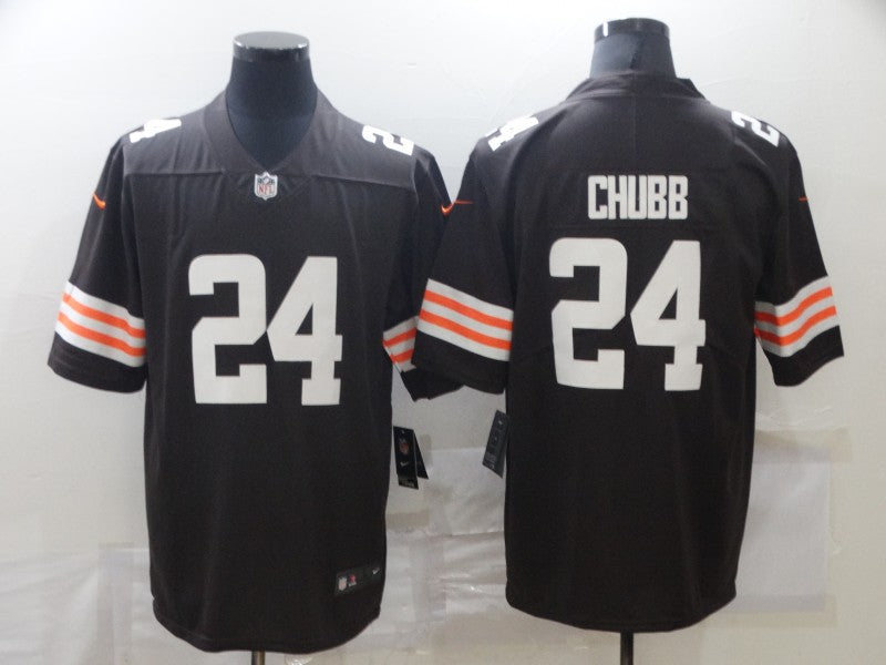 Adult Cleveland Browns Nick Chubb NO.24 Football Jerseys