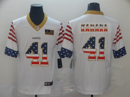 Adult New Orleans Saints Alvin Kamara NO.41 Football Jerseys