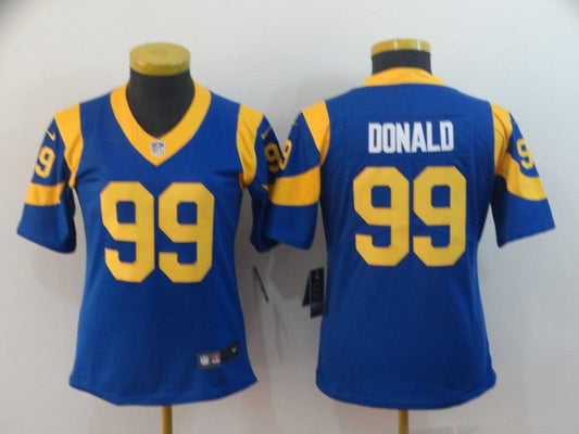 Women's Los Angeles Rams Arron Donald NO.99 Football Jerseys