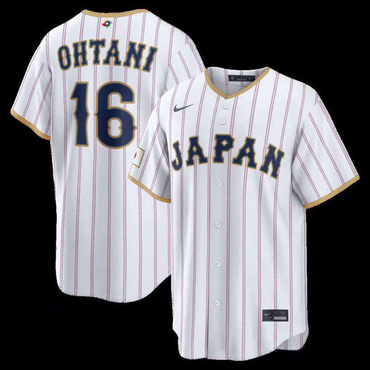 Shohei Ohtani 2026 Japan White Game Jersey