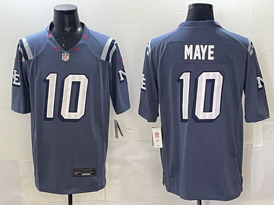 2025 New Season Adult New England Patriots Drake Maye  NO.10 Football Jerseys