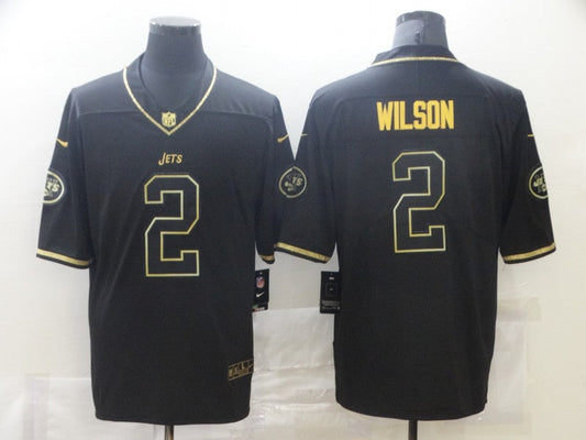 Adult New York Jets Zach Wilson NO.2 Football Jerseys