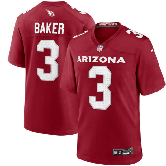 New Season Adult Arizona Cardinals Budda Baker NO.3 Football Jerseys