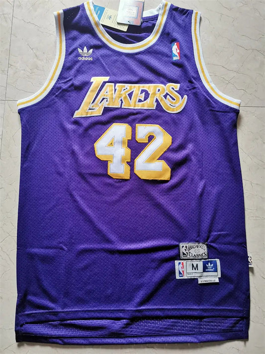 Los Angeles Lakers James Worthy NO.42 Basketball Jersey