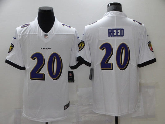Adult  Baltimore Ravens Ed Reed NO.20 Football Jerseys