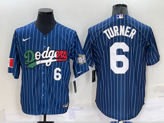 Men/Women/Youth Los Angeles Dodgers Trea Turner #6 baseball Jerseys