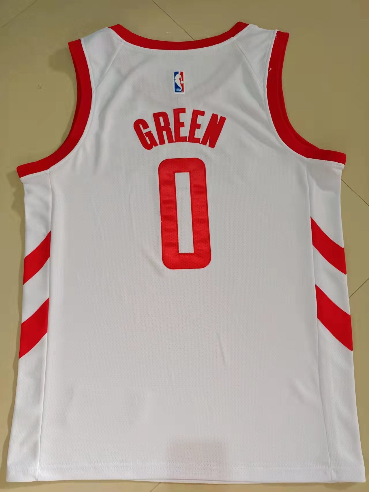Houston Rockets Russell Westbrook #0 white jersey S-2XL