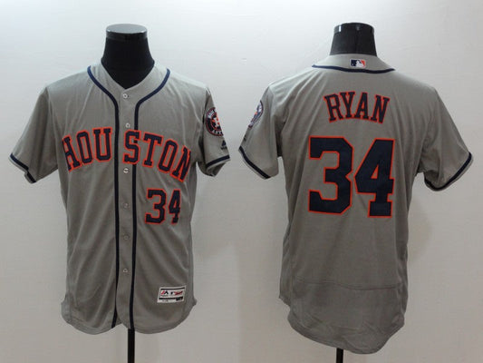 Men/Women/Youth Houston Astros Nolan Ryan #34 baseball Jerseys