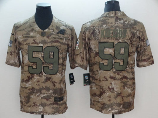 Adult Carolina Panthers Luke Kuechly NO.59 Football Jerseys