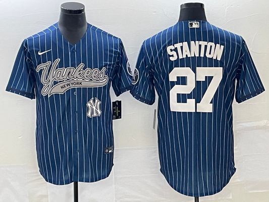 Men/Women/Youth New York Yankees Giancarlo Stanton NO.27 baseball Jerseys