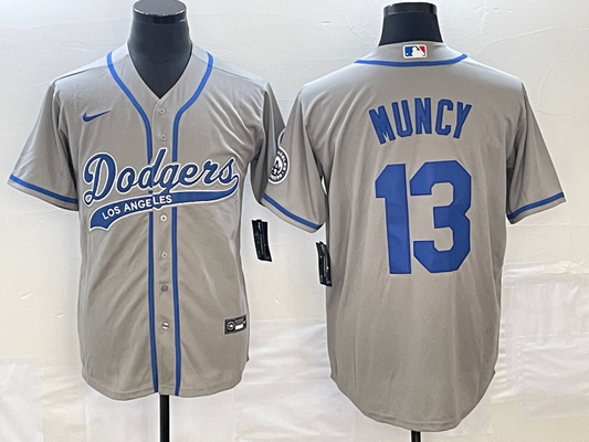 Men/Women/Youth Los Angeles Dodgers Max Muncy #13 baseball Jerseys