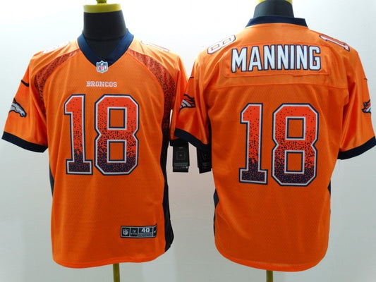 Adult Denver Broncos Peyton Manning NO.18 Football Jerseys