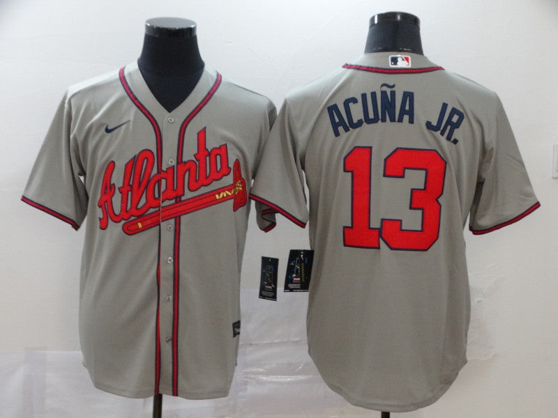 Men/Women/Youth Atlanta Braves Ronald Acuña Jr. #13 baseball Jerseys
