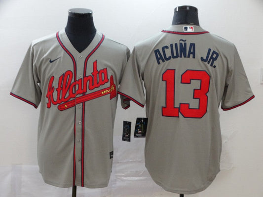Men/Women/Youth Atlanta Braves Ronald Acuña Jr. #13 baseball Jerseys
