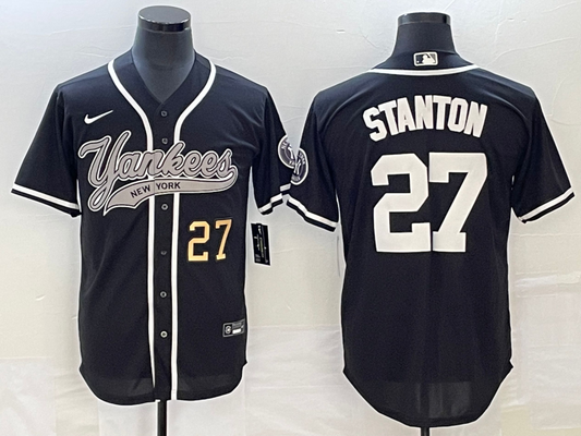 Men/Women/Youth New York Yankees Giancarlo Stanton NO.27 baseball Jerseys