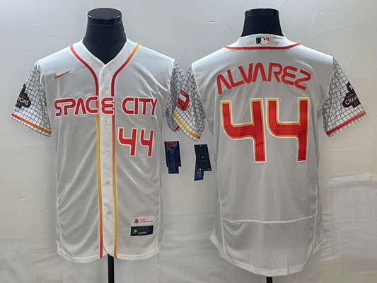 Men/Women/Youth Houston Astros Yordan Álvarez #44 baseball Jerseys