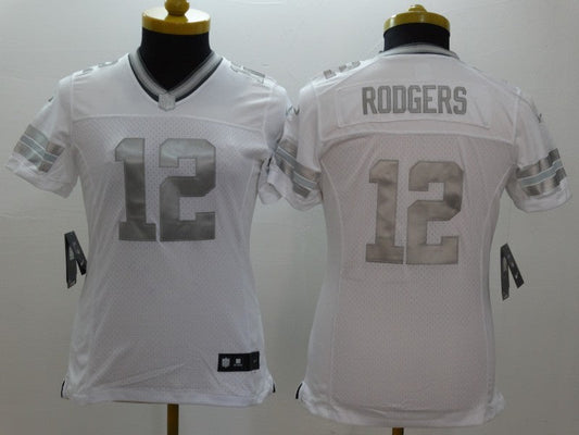 Women's Green Bay Packers Aaron Rodgers NO.12 Football Jerseys