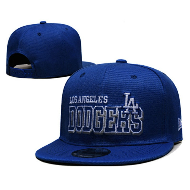 Vintage LA Stitched Baseball Cap - Premium 3D Embroidered Retro Snapback & Fitted (38 Styles)