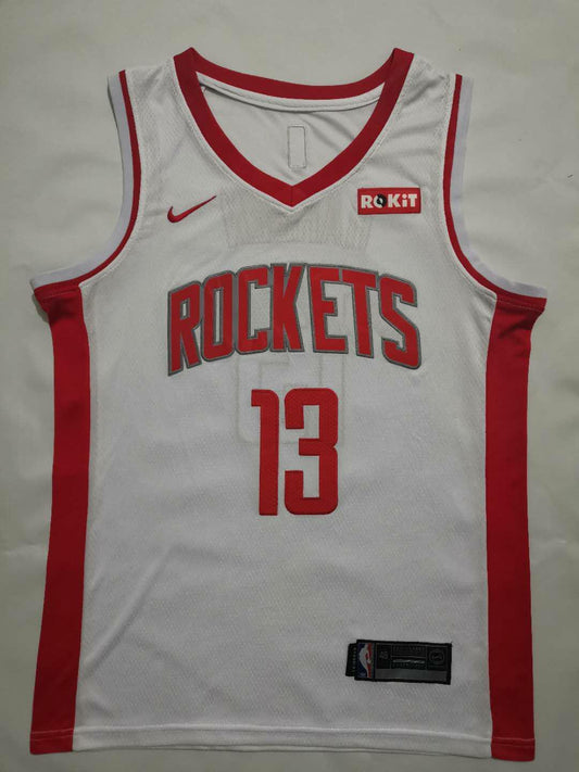 Houston Rockets #13 James Harden white jersey S-2XL