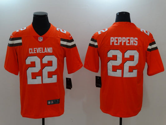 Adult Cleveland Browns Jabrill Peppers NO.22 Football Jerseys