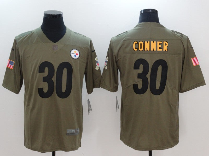 Adult Pittsburgh Steelers James Conner NO.30 Football Jerseys