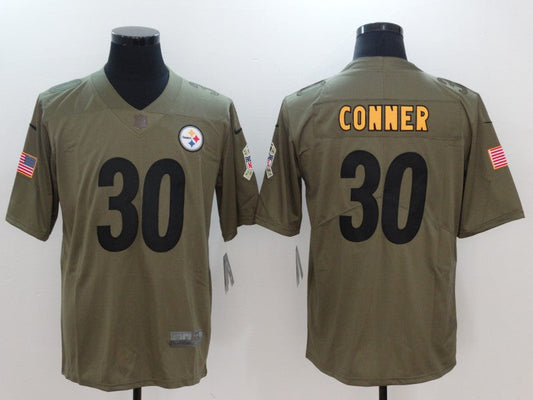 Adult Pittsburgh Steelers James Conner NO.30 Football Jerseys