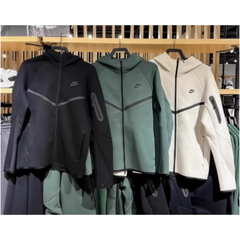 sports jacket and pants set gray