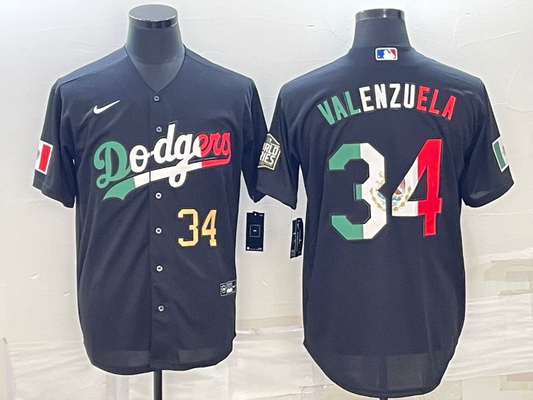 Men/Women/Youth Los Angeles Dodgers Fernando Valenzuela #34 baseball Jerseys