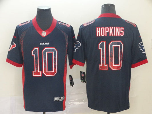 Adult Houston Texans DeAndre Hopkins NO.10 Football Jerseys
