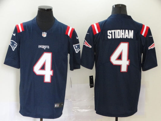 Adult New England Patriots Jarrett Stidham NO.4 Football Jerseys