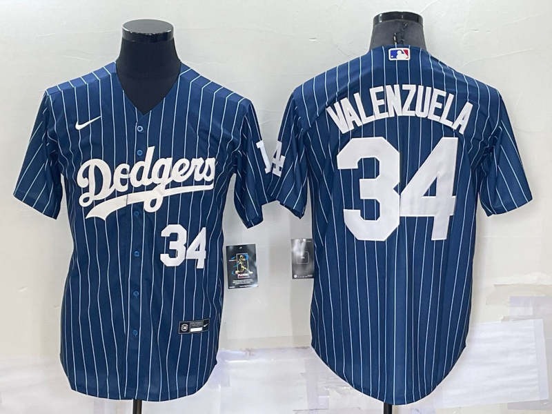 Men/Women/Youth Los Angeles Dodgers Fernando Valenzuela #34 baseball Jerseys