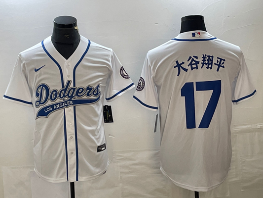 Men/Women/Youth   Los Angeles Dodgers Ohtani Shohei NO.17 baseball Jerseys