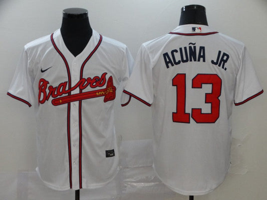 Men/Women/Youth Atlanta Braves Ronald Acuña Jr. #13 baseball Jerseys