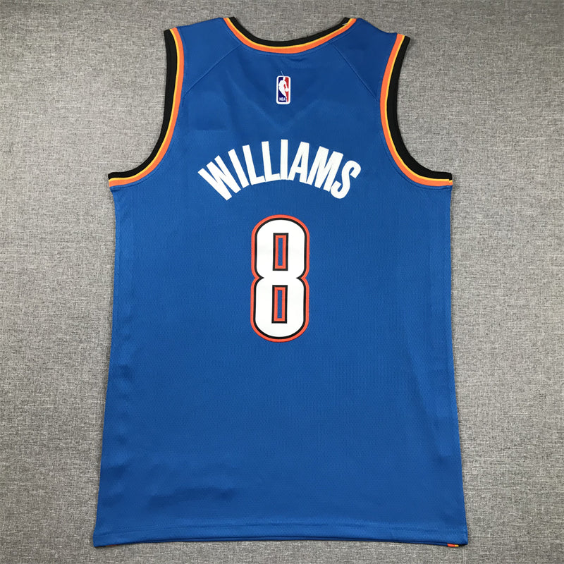 Oklahoma City Thunder Jalen Williams NO.8 Basketball Jersey