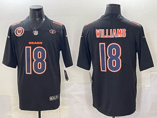 new Adult Chicago Bears Caleb Williams NO.18 Football Jerseys