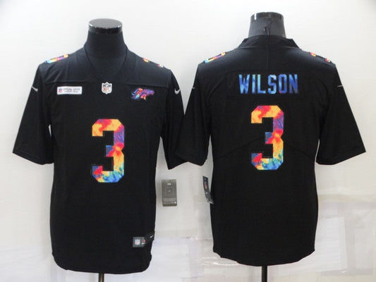 Adult Denver Broncos Russell Wilson NO.3 Football Jerseys