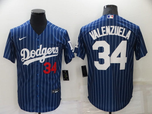 Men/Women/Youth Los Angeles Dodgers Fernando Valenzuela #34 baseball Jerseys