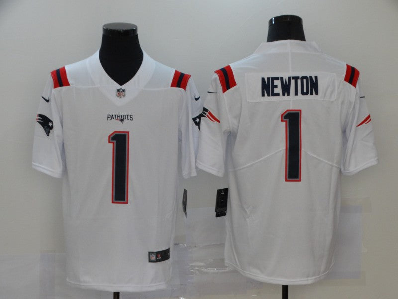 Adult New England Patriots Cam Newton NO.1 Football Jerseys