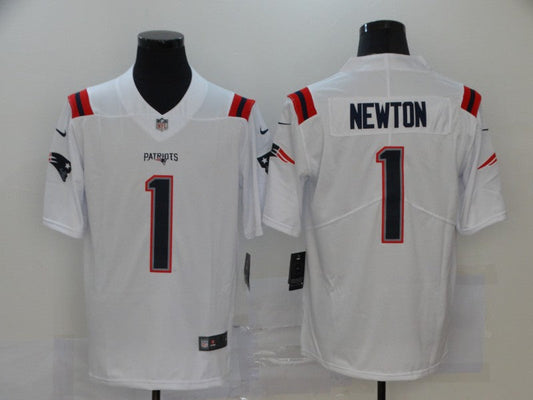 Adult New England Patriots Cam Newton NO.1 Football Jerseys