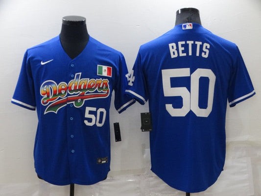 Men/Women/Youth Los Angeles Dodgers Mookie Betts #50 baseball Jerseys